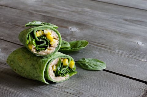 Wrap au Quinoa et Épinards