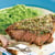 Bifteck Rôti au Fines Herbes et Purée de Pois Verts Photo de la Recette: Bifteck Rôti au Fines Herbes et Purée de Pois Verts