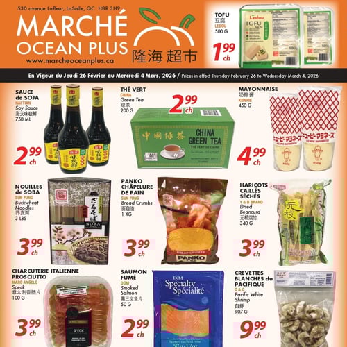  Marché Ocean Plus