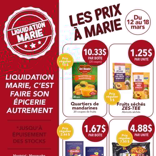  Liquidation Marie