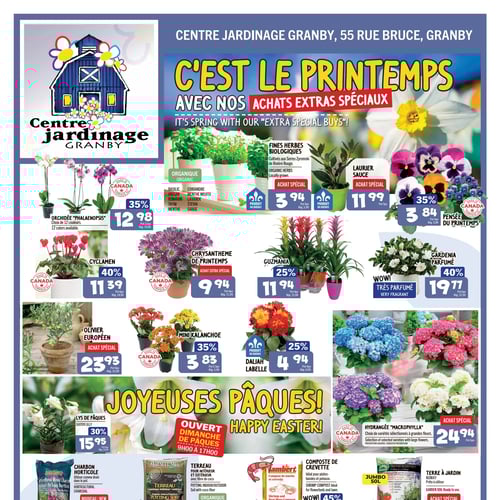  Centre Jardinage Granby