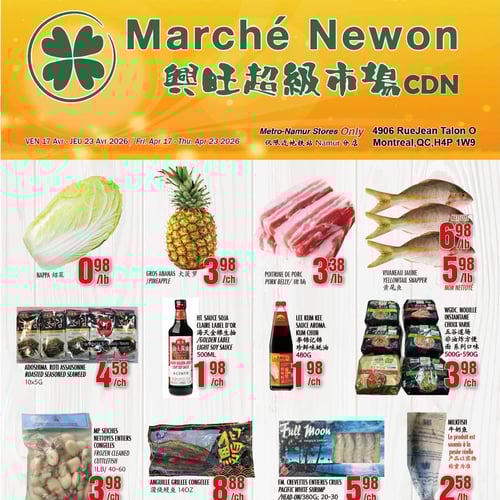  Marché Newon Jean Talon