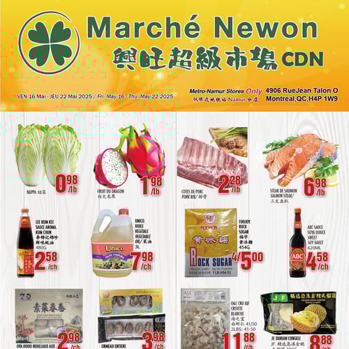 Marché Newon Jean Talon