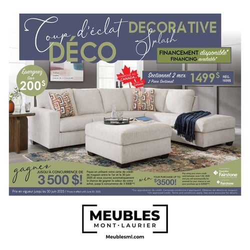  Meubles Mont-Laurier - Coup d'éclat déco