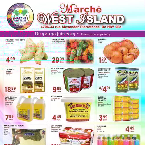  Marché West Island