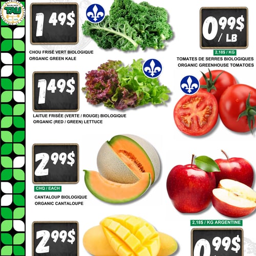  TAU Marché d'alimentation Naturelle - Biologique