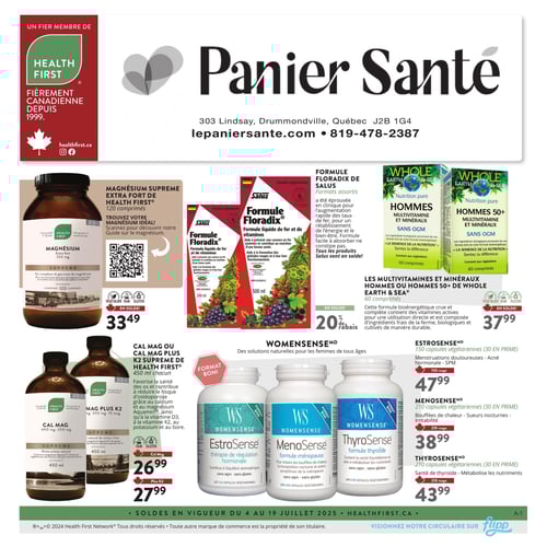  Panier Santé