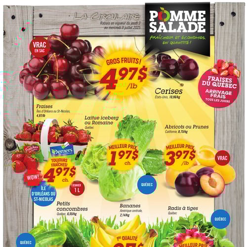  Pomme Salade