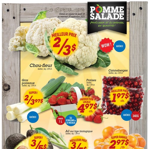  Pomme Salade