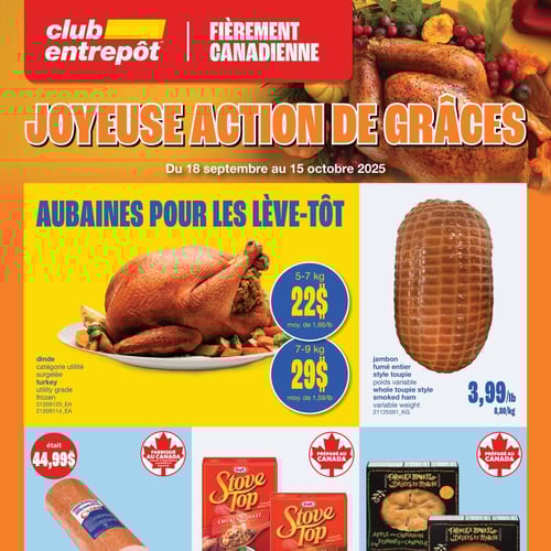  Club Entrepôt - Joyeuse action de grâces