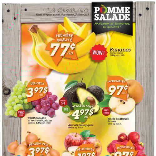  Pomme Salade