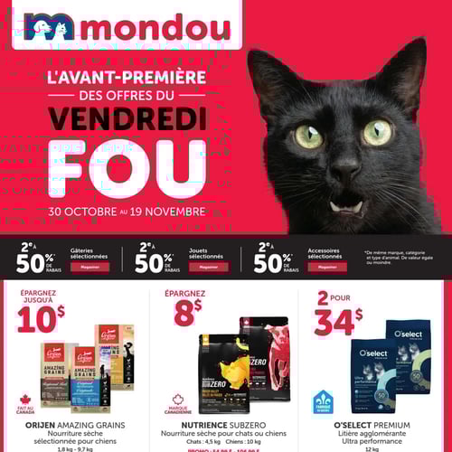 Mondou - L'avant-première du Vendredi Fou