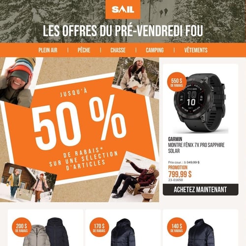  SAIL - Offres du Pré-vendredi Fou