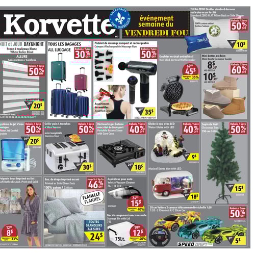  Korvette - Événement du Vendredi Fou