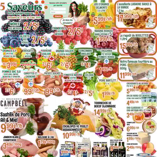  Marché Le 5 Saveurs