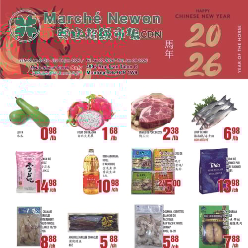  Marché Newon Jean Talon