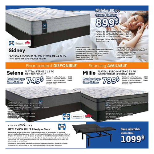 Circulaire Meubles Marchand - Matelas - Page 2