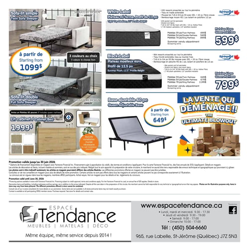 Circulaire Meubles Espace Tendance - Page 4