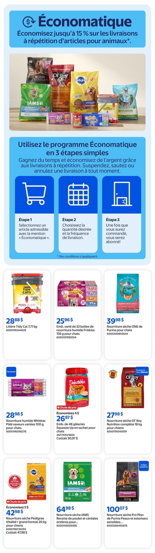 Circulaire Walmart - Promo pour Animaux - Page 3