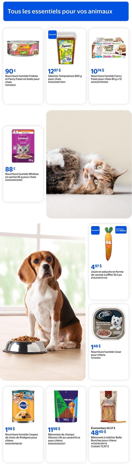 Circulaire Walmart - Promo pour Animaux - Page 4