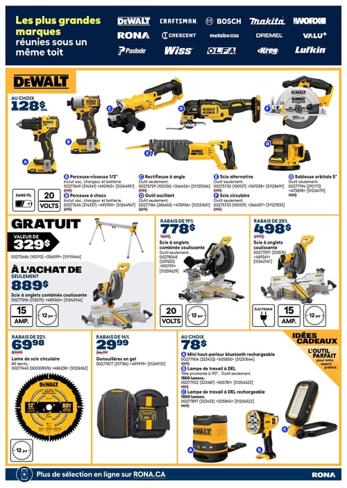 Circulaire Rona - Offres spéciales sur nos meilleures marques d'outils - Page 2