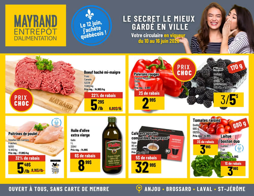 Circulaire Mayrand Entrepôt D'alimentation - Page 1