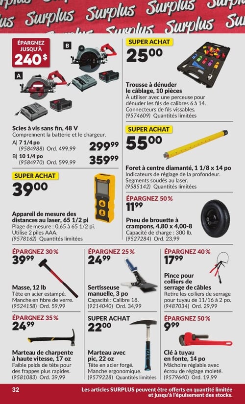 Circulaire Princess Auto - Page 36