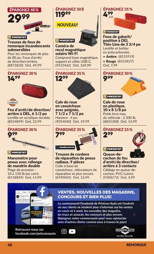 Circulaire Princess Auto - Page 52