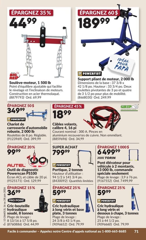 Circulaire Princess Auto - Page 75