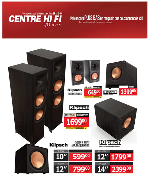 Circulaire Centre HI-FI - Page 74