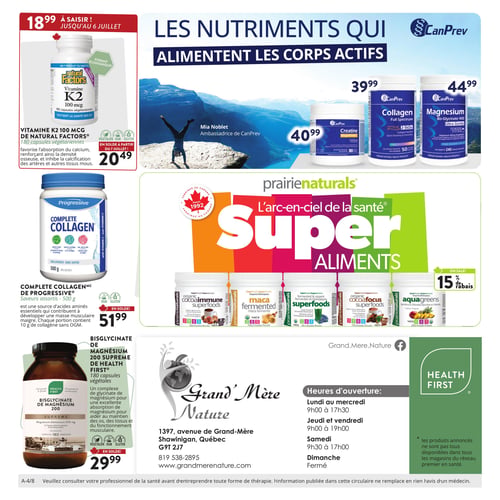 Circulaire Grand'Mère Nature - Page 4