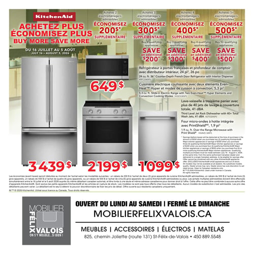 Circulaire Mobilier Félix Valois - Électroménagers - Page 4