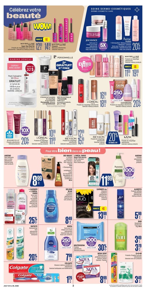 Circulaire Jean Coutu - Santé Beauté - Page 2