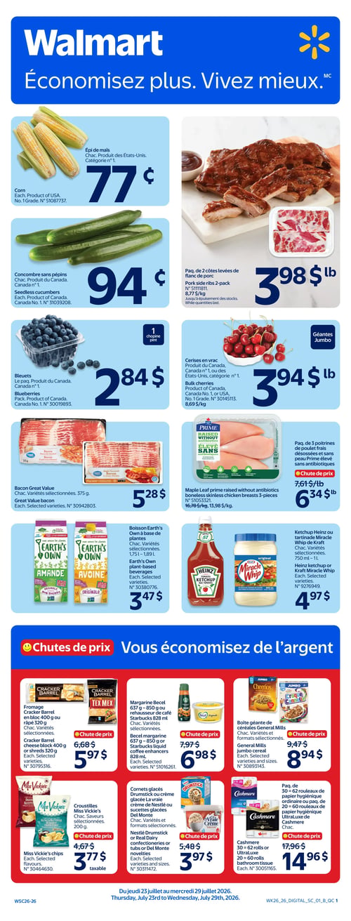 Circulaire Walmart - Page 1