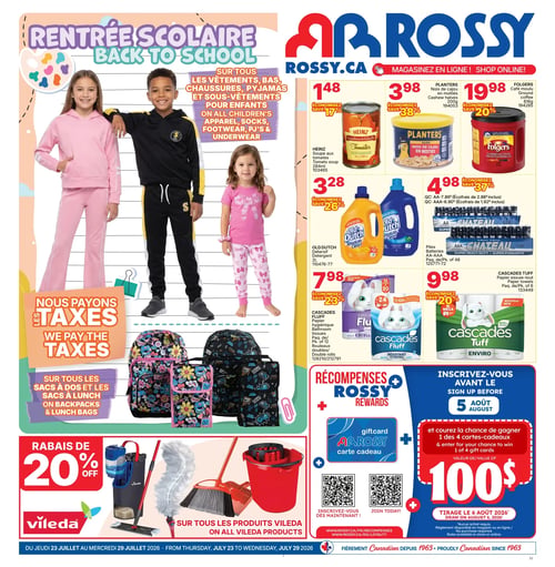 Circulaire Rossy - Page 1