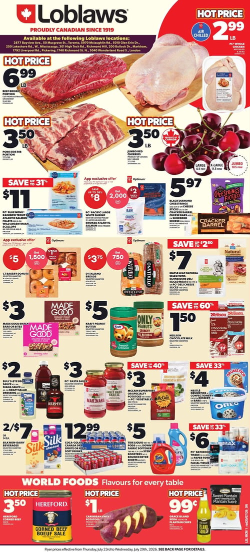Circulaire Loblaws - Page 1