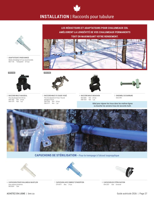 Circulaire BMR - Guide Acéricole Saison 2026 - Page 27