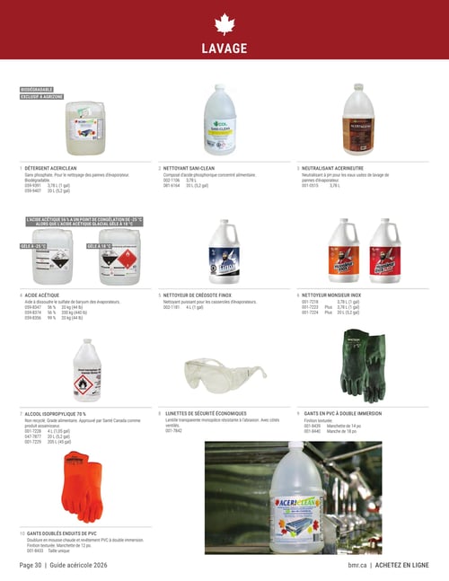Circulaire BMR - Guide Acéricole Saison 2026 - Page 30