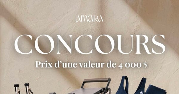 Concours AMĀRA Pilates