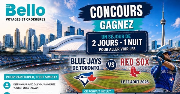 Concours BELLO Voyages et Croisières