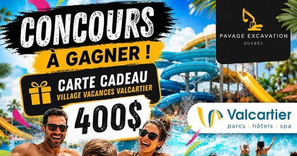 Concours pavage excavation Québec