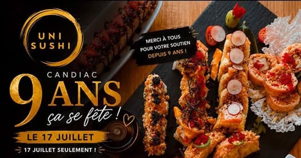 Concours Uni sushi Candiac