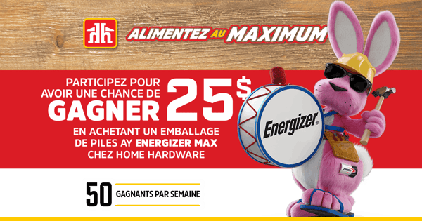 Concours Home Hardware