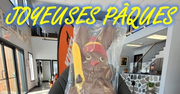 Concours Gagnez un méga lapin en chocolat !