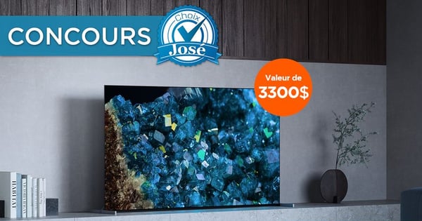 Concours Gagnez un téléviseur 65 pouces OLED de Sony d'une valeur de 3300$!