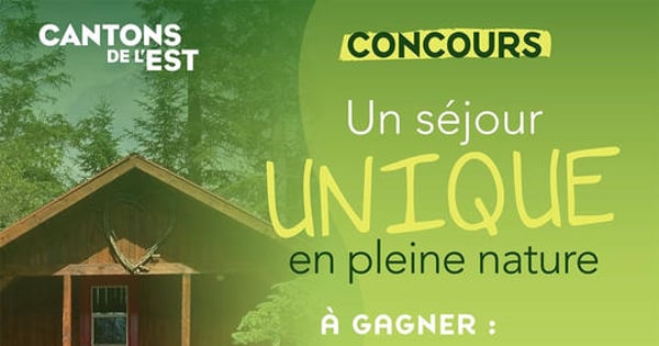Concours Un séjour unique en pleine nature!