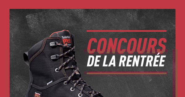 Concours Gagnez une paire de bottes Timberland Magnitude!