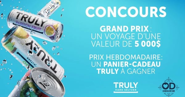 Concours Gagnez un voyage pour la destination de votre choix, d'une valeur de 5 000$!
