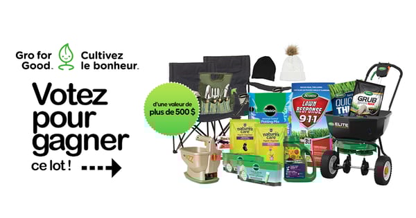Concours GAGNER un ensemble de prix Scotts® et Miracle-Gro® d’une valeur de plus de 500 $!