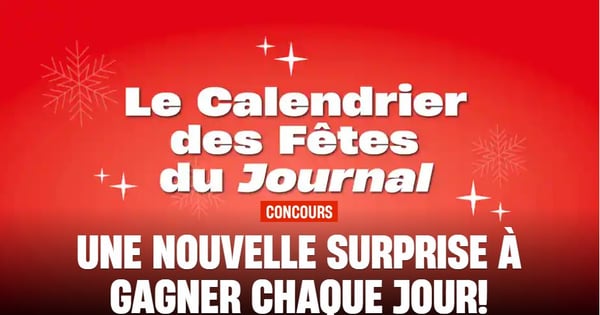Concours Journal de Montréal - Calendrier de l'Avent!